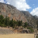 Das Stadion in Delphi