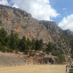 Das Stadion in Delphi