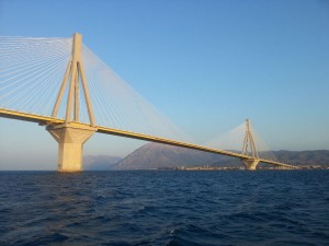 Hängebrücke von Rio-Andirrio
