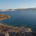 unsere Ankerbucht auf Paros