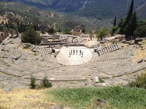 Das Theater von Delphi