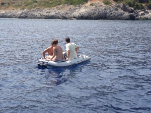 die blaue Grotte von Zakynthos