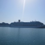 die Nemesis mit der MSC Fantasia und der Costa Fascinosa