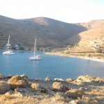 traumhafte Ankerbucht auf Kythnos