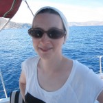 Martina dokumentiert das Hochsee-Anglerglück