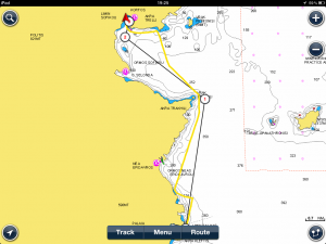 Track Epidauros nach Korfos